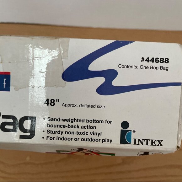 Vintage Intex Disney Donald Duck Bop Bag 48 Inch 1993 Punching Bag New in Box - Picture 5 of 6